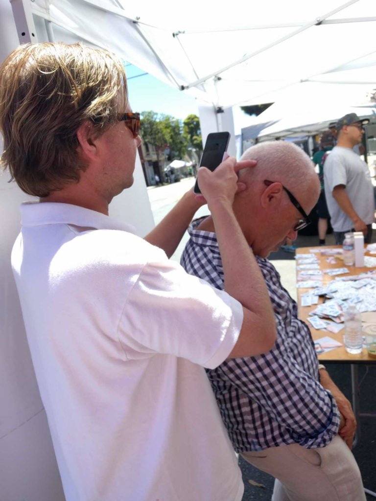 Screening Blue Lizard Australia Sunscreen Sunday Streets SF Spot Skin Cancer #spotcancer 