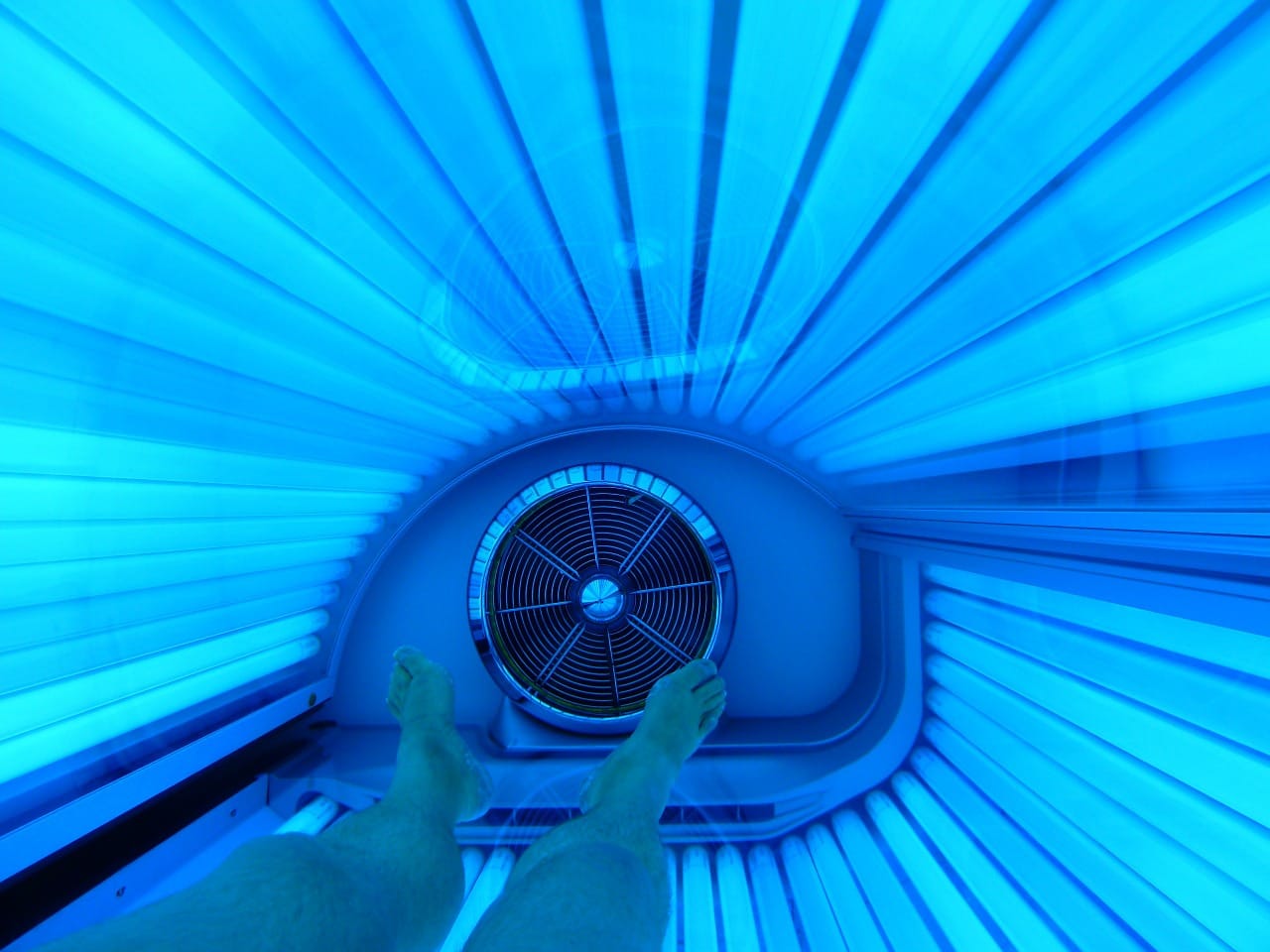 tanning bed skincare