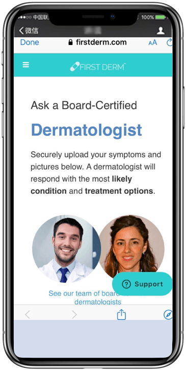 Autoderm Bot Telegram messenger Ask Online dermatologist