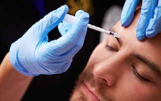 Kan män behandlas med Botox?